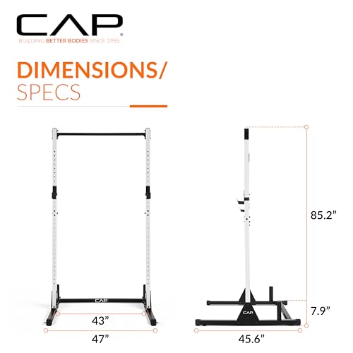 CAP Barbell Power Racks and Attachments - style: FM-905Q Carbon
