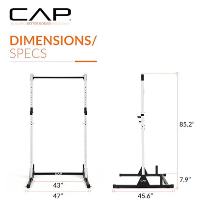 CAP Barbell Power Racks and Attachments - style: FM-905Q Carbon