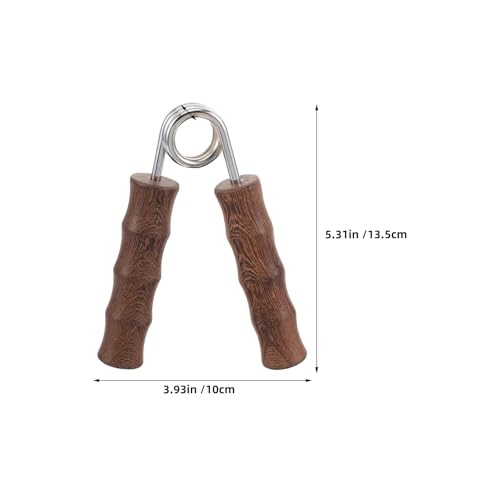 SUPVOX 4pcs Wooden Hand Grip Strengthener Kit Palm Hand Massager and Wrist Trainer for Finger and Forearm Exercise for Strengthening at Home Or Gym