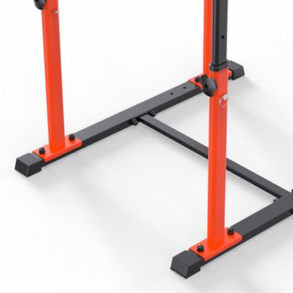 Dip Bar Station Functional Fitness Workout Dip bar 3 Level Adjustable Height Dip Stand 400lbs Heave Duty Dip Station for Full Body Workout Fitness