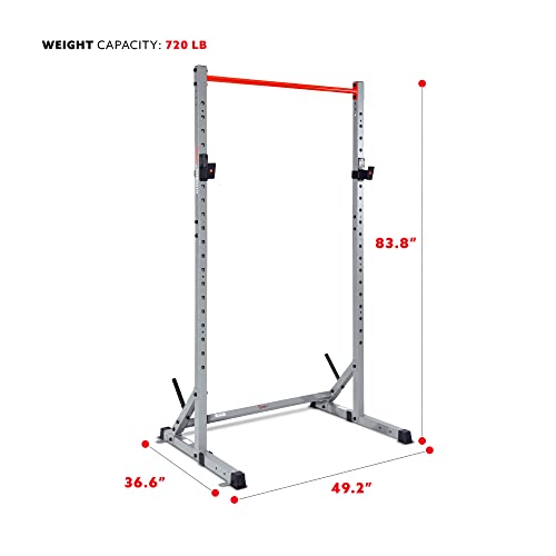 Sunny Health & Fitness Power Rack for Total-Body Home Gym Strength Workouts