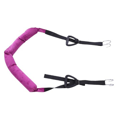 Hanging Fitness Waist Strap, Adjustable Double Hook Design, Leg Stretch Assist Strap Support Balance