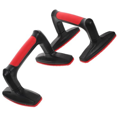 Ciieeo 2pcs Push up Stands Non-slip Plastic Push-up Handles for Home Strength Training Fitness Equipment Chest Muscle Exercise for Men and Women