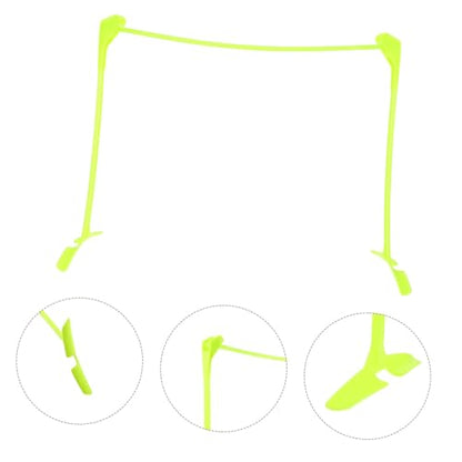 POPETPOP Adjustable Height Agility Training Hurdle for Soccer Foldable Speed Hurdles for Enhanced Coordination and Jumping Skills Compact Design for Easy Storage and Transport