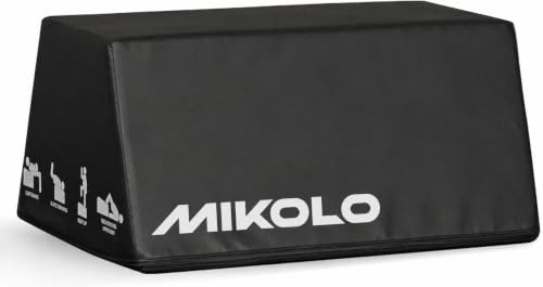 Mikolo Hip Thrust Bench, Hip Thrust Machine at Home for Glute Bridge, Multi-Functional Hip Thrust Box with Non-Slip, Glute Workout Equipment, 700LB Load Capacity, Core & Ab Strength Training - size: Large