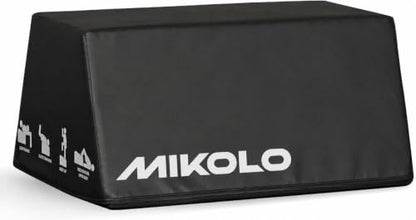 Mikolo Hip Thrust Bench, Hip Thrust Machine at Home for Glute Bridge, Multi-Functional Hip Thrust Box with Non-Slip, Glute Workout Equipment, 700LB Load Capacity, Core & Ab Strength Training - size: Large