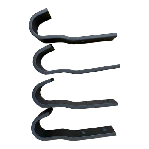 Wall Mount Hooks, Multifunctional Wall Mounted Pull Up Bar Four Hooks with Wall Mount Screws
