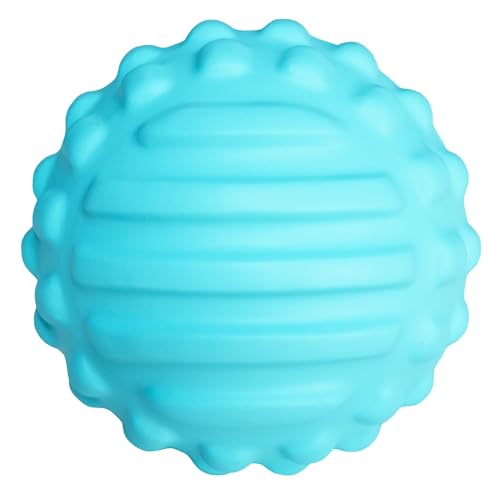Firm Foam Massage Ball for Deep Tissue and Myofascial Release. 2.9″ High-Density Hard Fascia Ball for Muscle Knots, Recovery, Trigger Point Therapy, Pain Relief, Foot Plantar Fasciitis. (Blue)