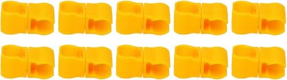 BORDSTRACT Agility Pole Swivel Clips, 10Pcs Swivel Connector for Soccer Agility Training Pole, Coaching Stick Clip Connector for Soccer Drills, Hurdles