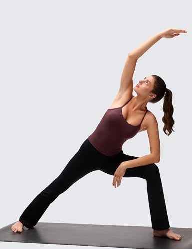 CRZ YOGA Butterluxe Y Back Tank Tops - color: Ripe Plum, size: Small