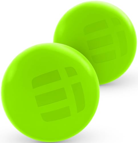 Massage Lacrosse Balls for Deep Tissue Relief - Trigger Point Therapy Ball Set for Plantar Fasciitis, Myofascial Release for Back, Shoulder, Foot - Massage Ball Roller - 2 Pack (Lime Green)