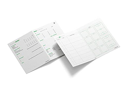 Soccer Training Notepad by MVMT Sports, 50 Page 8.27 x 11.69 inch Tactical Practice Planner for Soccer Coaches. Plan and Review Quickly and Easily. Write Targets, attendance, Drills and More.
