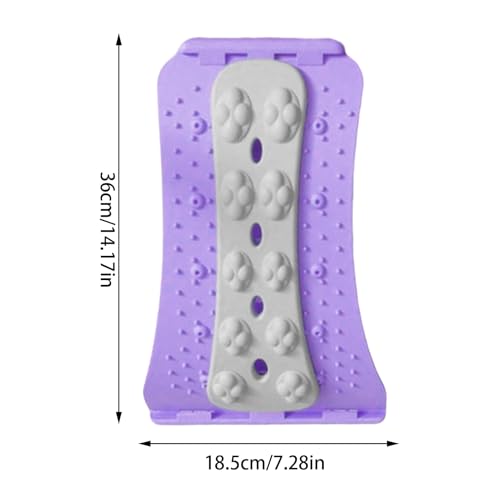 Back Cracker Arc Traction Massager - color: Aqua