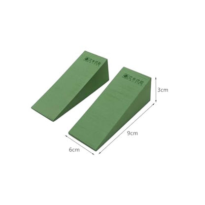 Foam Wedge Calf Stretch Slant Board (2-Pack) - EVA Foam Incline Block for Squat, Leg & Ankle Mobility Exercises
