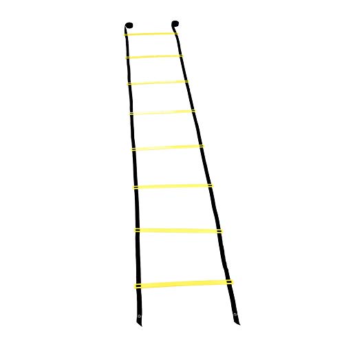 Greensen 13ft Training Ladder & Speed Cones Training Set Speed and Balance Training Ladder Ladder Exercise Workout Equipment for Soccer Speed Football Fitness Feet