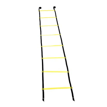 Greensen 13ft Training Ladder & Speed Cones Training Set Speed and Balance Training Ladder Ladder Exercise Workout Equipment for Soccer Speed Football Fitness Feet