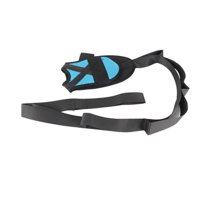 Leg Stretcher Strap for Ankle Rehabilitation & Yoga | SBR Nylon Stretch Belt with Hook Loop Fastener | Physical Therapy/Flexibility Training/Home Exercise