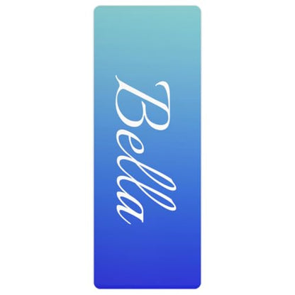 Custom Name Yoga Mat,Personalized Travel Yoga Exercise Mat,Non Slip,Perfect for Kids & Adults,Gradient Color D Series - color: Style 11