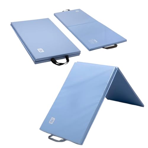 We Sell Mats Core Basic Personal Fitness & Exercise Mat - 2x6, 4x6, 4x8 - All Purpose Gym Mat for Home Workout, Yoga, Pilates, Stretches & Floor Exercises - color: Blue, size: 4' x 8' x 2"