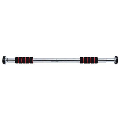 AKT Pull Up Bar Chin Up Bar for Doorway No Screws No Punching Upper Body Workout Bar with Safety Locking Catch, Heavy Duty Home Fitness Door Exercise Bar