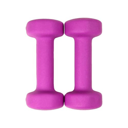 Fitness Mad Unisex's Neo Dumbbells - color: Purple, size: 1Kg
