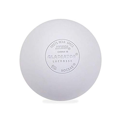 Gladiator Lacrosse Lacrosse Game Ball - color: White, size: 1 Ball