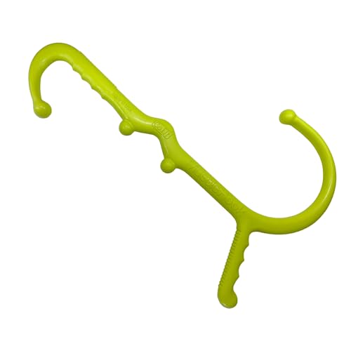 GoFit Muscle Self Massage Hook Cane for Back, Neck, and Shoulders – Deep Tissue Trigger Point Massager with Ergonomic Grip and Durable Urethane Body - size: 1 Count (Pack of 1)
