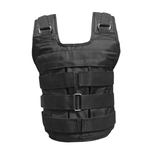 YIJU Adjustable Weighted Vest, Weighted Jacket, Weight Vest for Running, Weightlifting, Jogging, Boxing, Weights Not Included