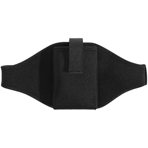 MAGICLULU Microphone Waist Belt Adjustable Fitness Mic Carrier Bag Neoprene Sweat-resistant Storage Pouch for Running Gym Trainers and Workout Instructors