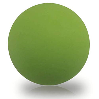 Premium Lacrosse Trigger Point Massage Balls for Myofascial Release, Plantar Fasciitis Foot Roller Therapy, Muscle Knots, Yoga Therapy, Exercise & Recovery (Green) - color: Green