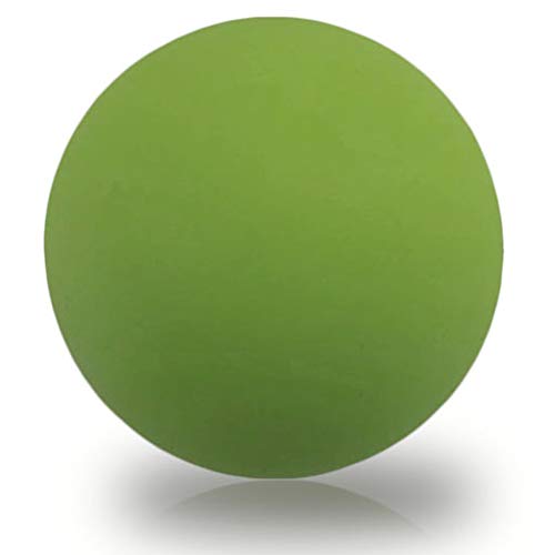 Premium Lacrosse Trigger Point Massage Balls for Myofascial Release, Plantar Fasciitis Foot Roller Therapy, Muscle Knots, Yoga Therapy, Exercise & Recovery (Green) - color: Green