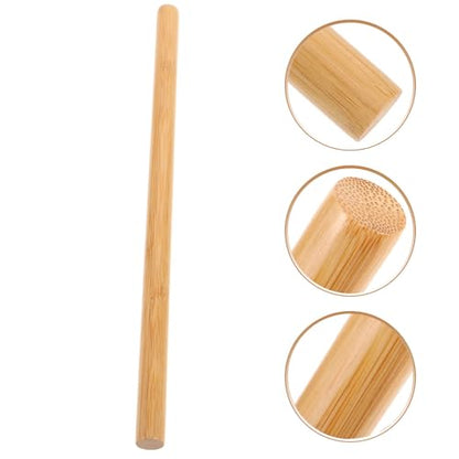 Wood Massage Stick for Neck and Shoulder Guasha Scraping Massage Roller Stick for Full Body Relaxation and Mobility Training