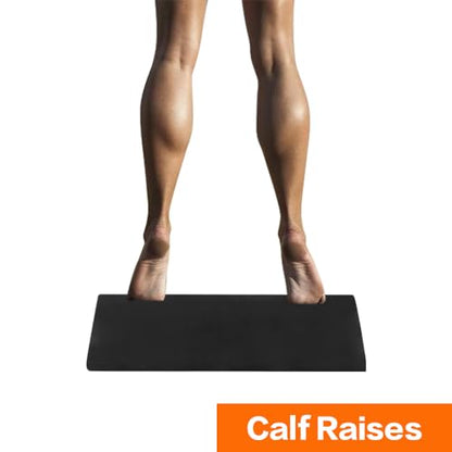 Slant Board Incline Board for Calf Stretching, Squats, Foot Stretch and Calf Raise, Squat Wedge Calf Stretcher for Strength and Balance Training