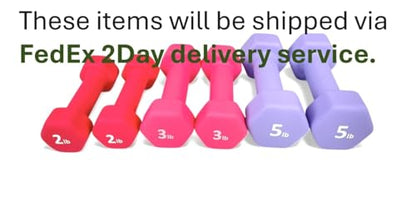 Neoprene Coated Dumbbell Hand Weight Set - style: 20-Pounds total -3 Pairs (2-LB, 3-LB, 5-LB)