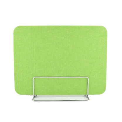 Acoustic Desk Divider Panels - Soundproof Office & Classroom Noise Reduction, Independent Partitioning Solution, - color: Green, size: 30X100cm