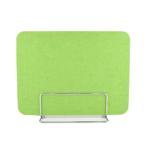 Acoustic Desk Divider Panels - Soundproof Office & Classroom Noise Reduction, Independent Partitioning Solution, - color: Green, size: 30X90cm