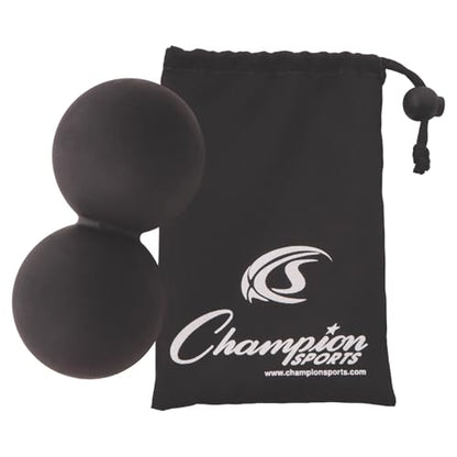 Champion Sports Massage Ball - Deep Tissue Roller Balls for Trigger Point Relief on Feet, Back, Neck, Shoulders - Multiple Styles