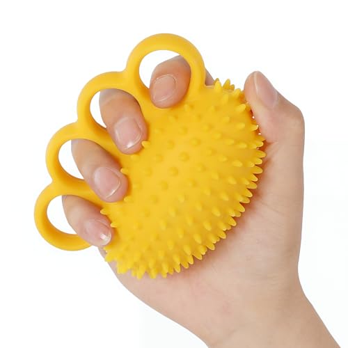 Fanwer Hand Exercise Stress Ball - Grip Strength Trainer, Hand Strengthener for Physical Therapy, Finger Strengthener, Squeeze Ball for Rehabilitation & Hand Massage, for Adults, Seniors & Disabled