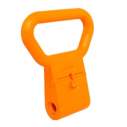 Fancyes Adjustable Kettlebell Grip, Converts Standard Dumbbells Up to 50 lbs, Portable PP Handle for Home Gym and Travel Strength Training