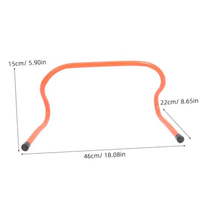 4pcs Plastic Agility Speed Hurdles 15cm for Soccer Football Training Equipment Youth Track Running Drill