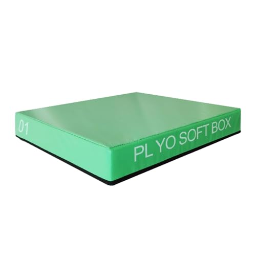LICOME Jump Box Soft Foam Enhanced Jump Box Training Box Stackable Box Jump, Used for Jump Training, Pressure Training and Physical Training，Suitable for Home Gym Exercise