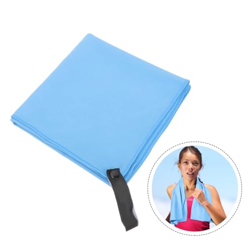 BESTonZON Quick-Dry Sports Towel Superfine Fiber Sweat-Absorbing Towel for Travel and Outdoor Camping Compact Design and Soft Touch, 40x80cm