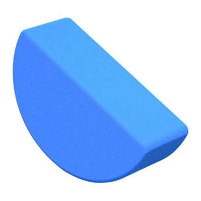 Half Round Yoga Block,Half Moon Balance Block,Multifunctional Exercise Brick Prop AntiSlip for Home Gym Workout Training - color: Blue
