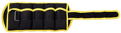Fitvids Fully Adjustable Ankle Wrist Arm Leg Weights, 1-20LBS, Multiple Options - style: Adjustable, 15-lb Pair, 0-7.5 lbs Each