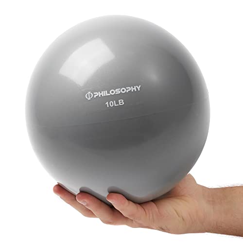 Philosophy Gym Toning Ball - Soft Weighted Mini Medicine Ball