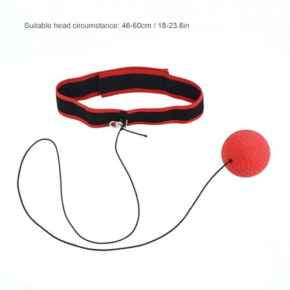 Dioche Boxing Reflex Balls with Adjustable Headband, Multi-Functional Foot Kick Target Speed Punching Pad for Speed and Hand Eye Coordination Training, Boxing
