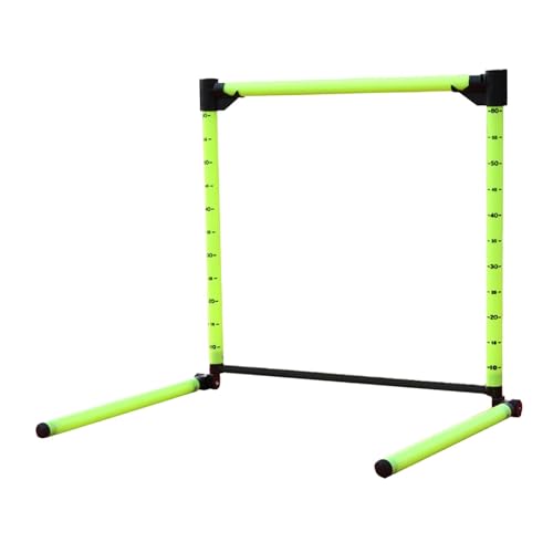 Speed Training Agility Hurdles, Adjustable Height Track and Field Workout Hurdle, Jumping Speed and Agility Training Equipment for Soccer, Basketball, Obstacle Courses Workout