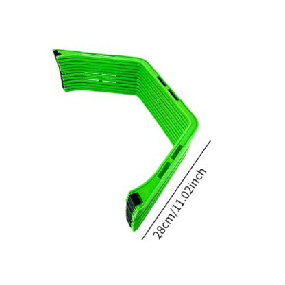 predolo Agility Ladder Soccer Agility Ladder Football Speed Ladder Footwork Ladder Foldable Quick Setup PP Suitable for Field Cardio Exercise Sports, Green