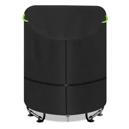Kids Trampoline Cover, Outdoor Jumping Bed Cover,600D Oxford Waterproof Protective Cover for Round Trampoline with Fence,62.2 * 39in