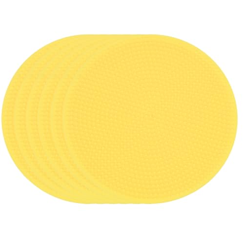 PATIKIL Spot Markers, Non-Slip Floor Dots Agility Markers Flat Field Cones Poly Dot